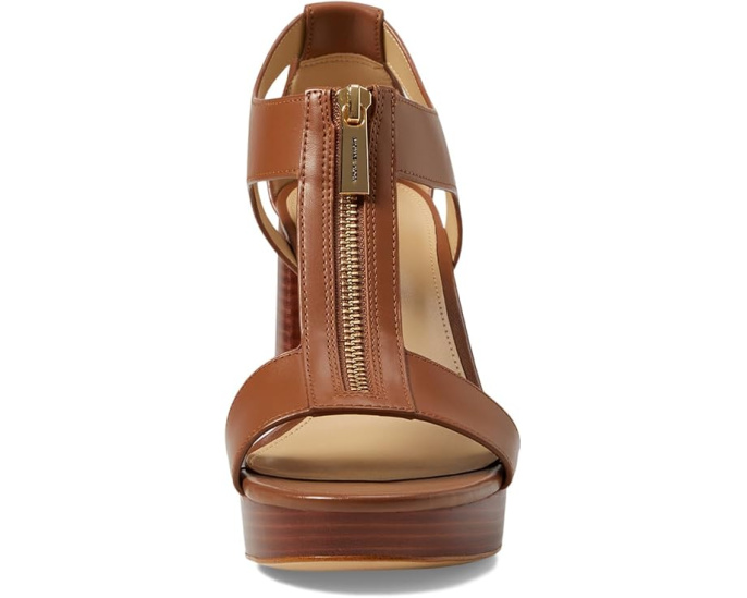 Босоножки MICHAEL Michael Kors Berkley Mid на платформе с молнией спереди