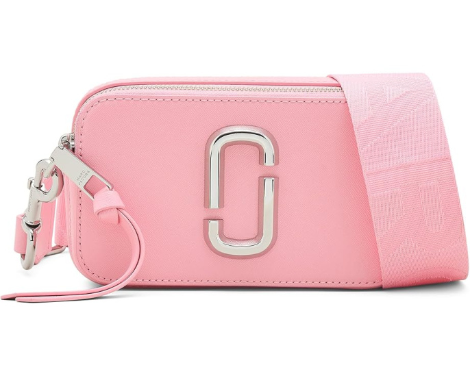 Сумка-снапшот Marc Jacobs The Solid Snapshot из кожи со съемным ремнем