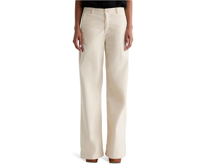 Брюки AG Jeans Stella Mid Rise Wide Leg Palazzo свободного кроя