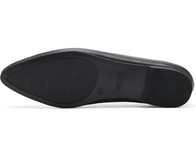 Балетки Valore Nine West из черной кожи