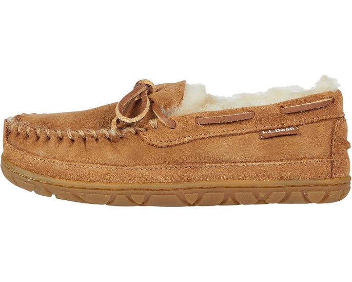 L.L.Bean домашние тапочки Wicked Good Moc из овчины для детей
