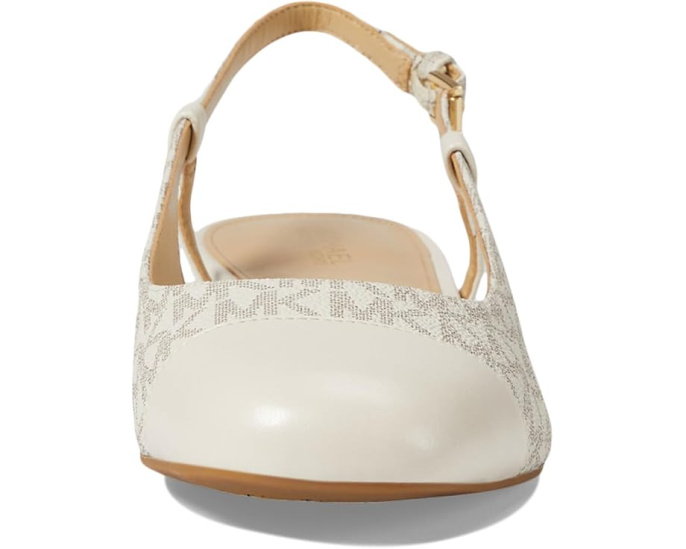 Майкл Корс балетки Perla Flex Sling Flat с пряжкой и металлическим акцентом