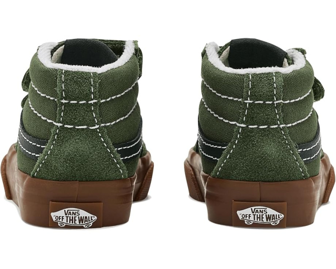 Кроссовки Vans Sk8-mid Reissue V для малышей с двойной липучкой