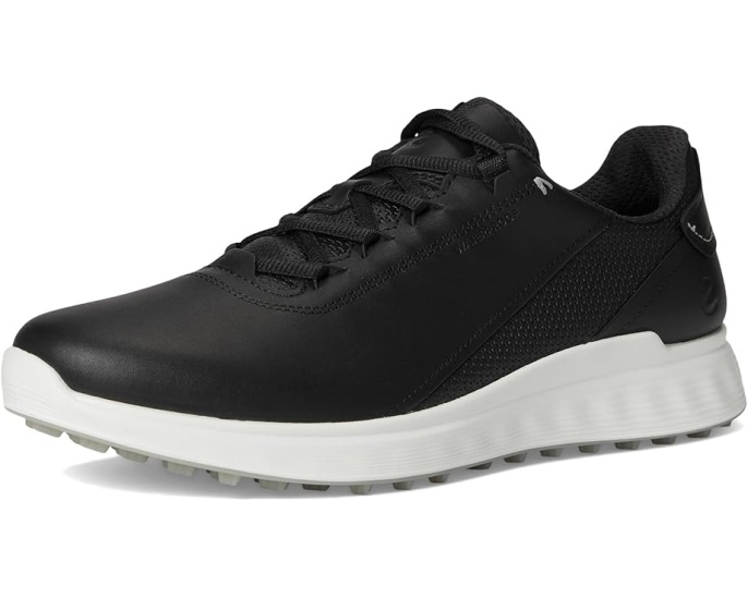 Водонепроницаемые гольф-ботинки ECCO S Casual Lace с перфорацией и технологией ECCO FLUIDFORM