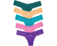 Трусы-танга Low Rise Signature Lace 5 пар Hanky Panky