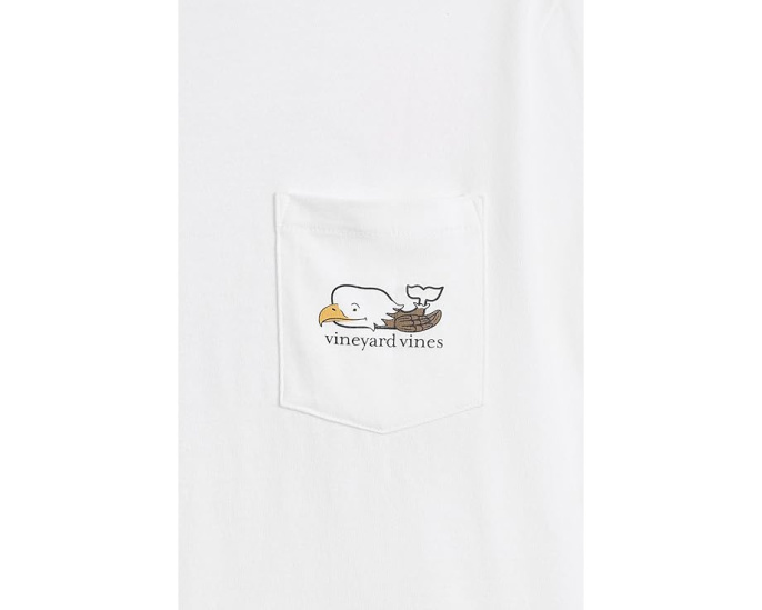 Детская футболка Vineyard Vines с китом и орлом
