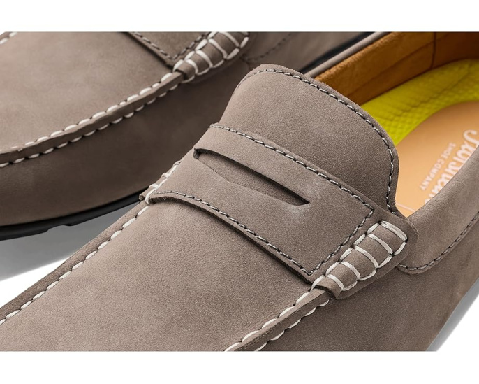 Florsheim водительки Motor Smooth Moc Toe Penny с подошвой для вождения
