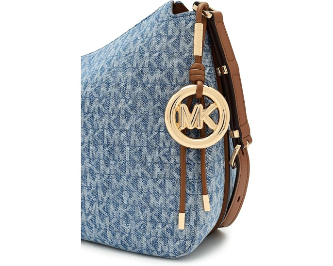 Средняя сумка через плечо Nolita Medium Top Zip Convertible Shoulder с принтом MICHAEL Michael Kors