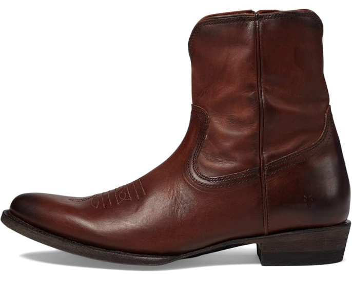 Ботинки Frye Austin Inside Zip с боковой молнией и кожаной подкладкой