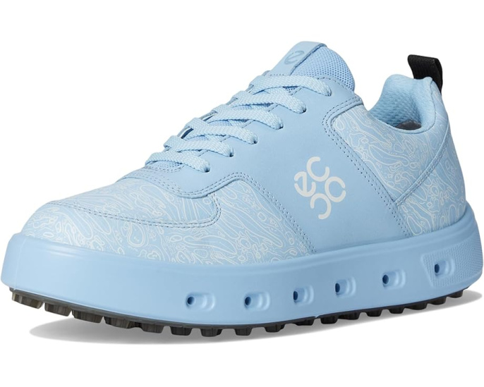 Водонепроницаемые гольф-ботинки ECCO Street 720 DS GORE-TEX с принтом и съемной стелькой