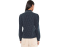 Поло NIC+ZOE Derby Dot Polo Top с точечным узором