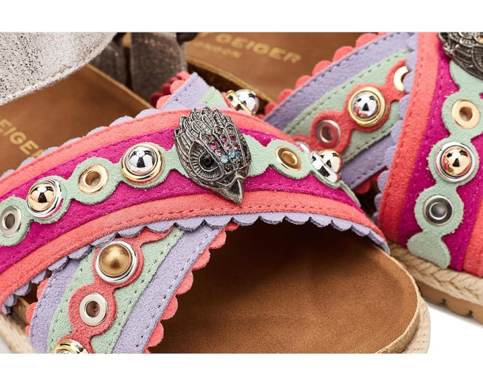 Детские эспадрильи Kurt Geiger London Mini Kensington Espadrille на липучке