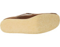Мокасины Clarks Wallabee с кремовой подошвой для максимального комфорта