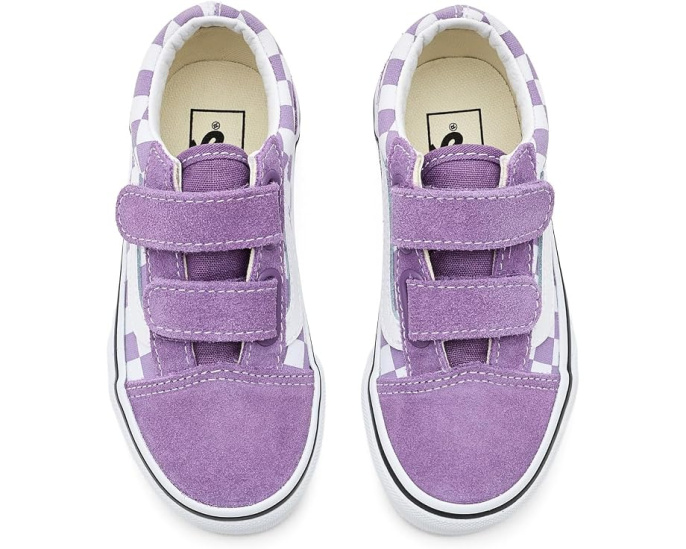 Детские кроссовки Vans Old Skool V на липучках
