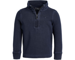 Детская кофта Vineyard Vines с крашением в изделии и застежкой-молнией на четверть