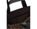 Сумка-тоут AllSaints Izzy Zebra East/West из полиэстера с принтом зебра