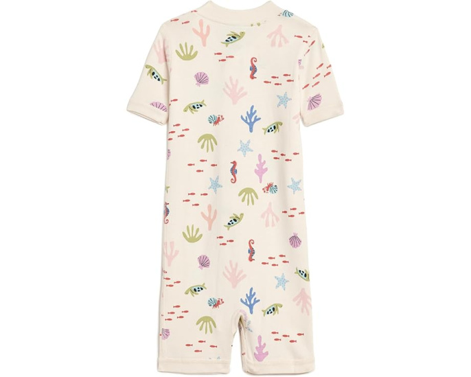 Детский слип HannaJams Print Shortie Sleeper на молнии из органического хлопка