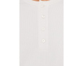 Топ Cotton Rib Long Sleeve Henley от Vince с длинным рукавом