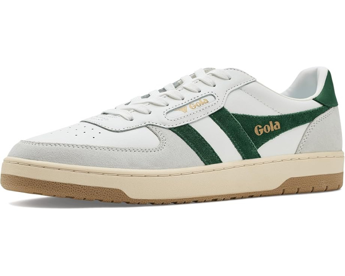 Кроссовки Gola Hawk из комбинации кожи и замши