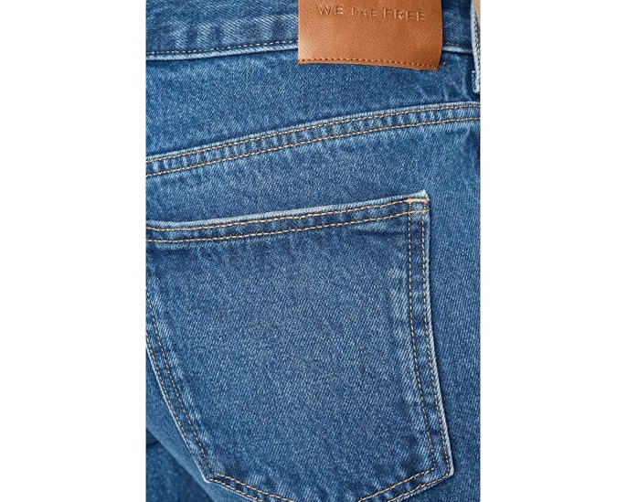 Free People джинсы Elowen Cropped с заниженной талией