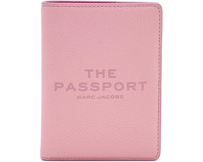 Обложка для паспорта из кожи Marc Jacobs Ribbon Pink