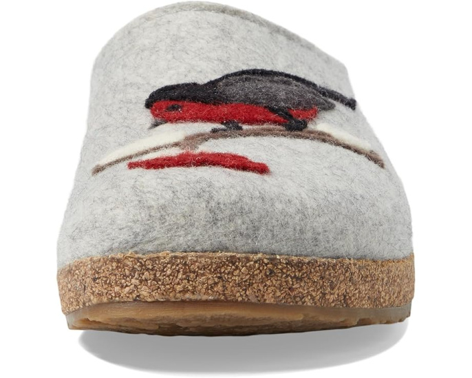 Обувь Haflinger Winterbird с пробковой стелькой и вышивкой