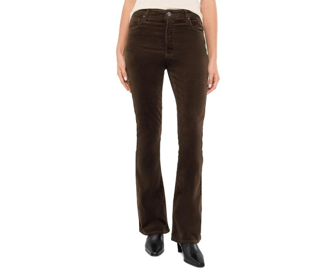 Брюки KUT from the Kloth Ana Corduroy High-Rise Fab Ab Flare