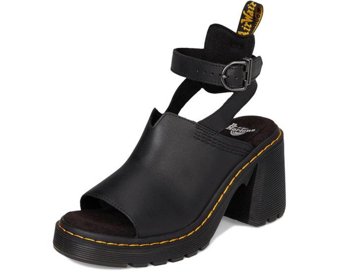 Dr. Martens босоножки Millee на каблуке с открытым носком