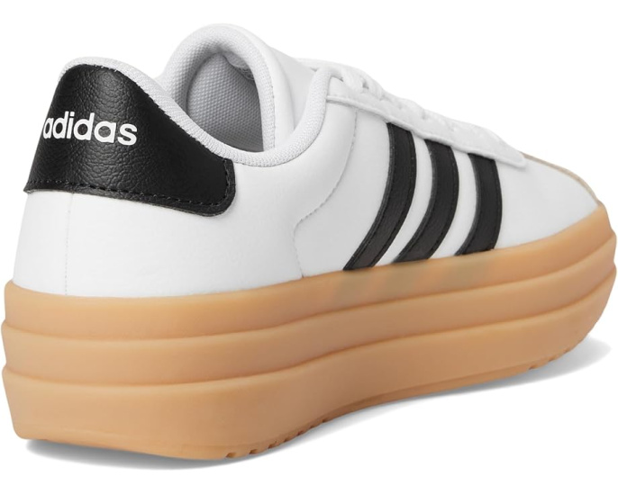 Кроссовки Adidas VL Court Bold с платформенной подошвой для подростков