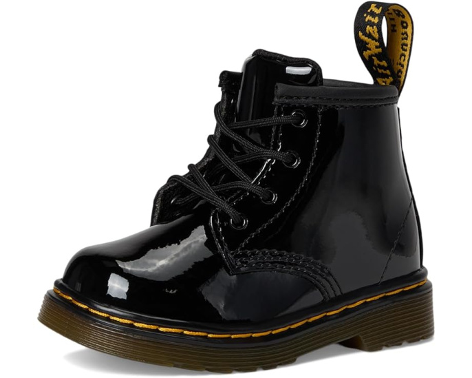 Ботинки Dr. Martens 1460 для детей на шнуровке с молнией