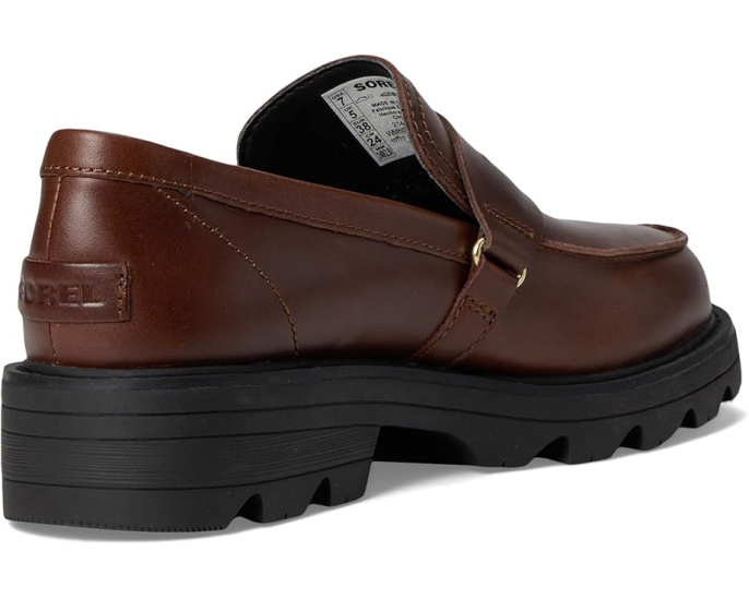 Мокасины SOREL Revel Ave из кожи с резиновой подошвой EVERTREAD