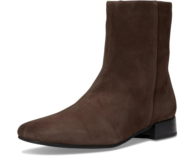 Замшевые ботильоны Vagabond Shoemakers Mona на каблуке