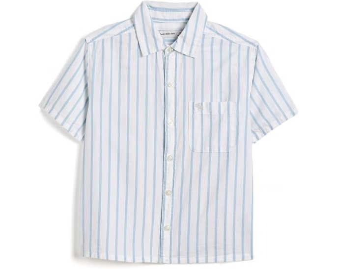 Детская рубашка с коротким рукавом Icon от abercrombie kids