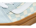 Кроссовки Vans Kids Old Skool с усиленным мыском и клетчатым узором