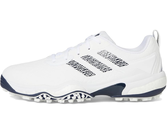Бесшипные кроссовки для гольфа Adidas Codechaos 25 с водонепроницаемым верхом и технологией TWISTGRIP