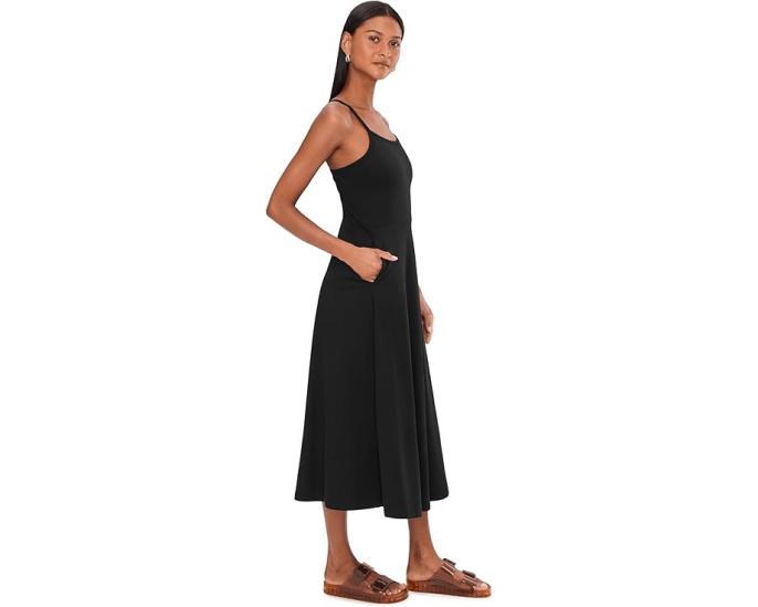 Платье-миди PACT Organic Cotton Fit-and-Flare