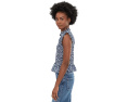 Топ NIC+ZOE Leopard Sketch Smocked Top с принтом леопарда