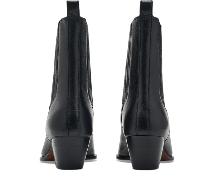 Madewell Georgiana кожаные ботинки на каблуке