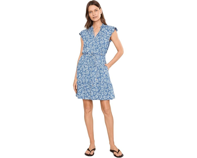 Tommy Bahama платье короткое Bahia Blooms с коротким рукавом