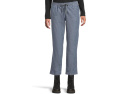 Укороченные брюки-чинос L.L.Bean Petite Lakewashed с зауженным силуэтом и поясом на резинке