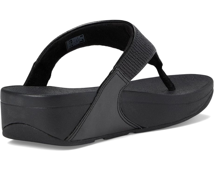 Блестящие сандалии FitFlop Lulu с микровобблбордом и стразами