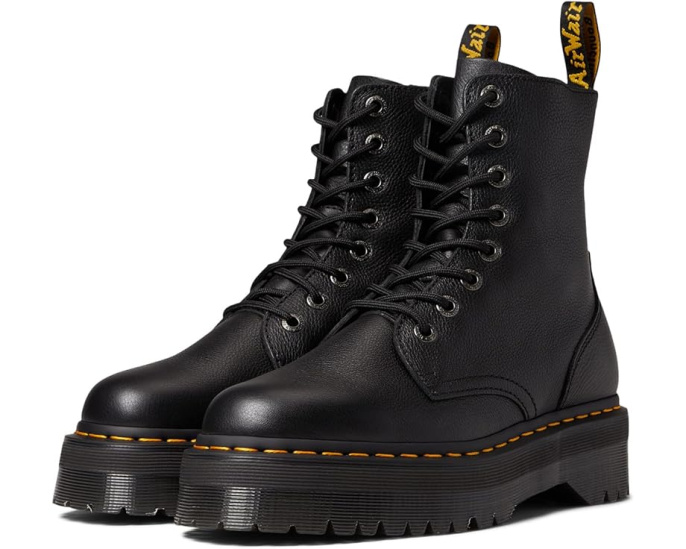 Ботинки Dr. Martens Jadon III на платформе с молнией сбоку