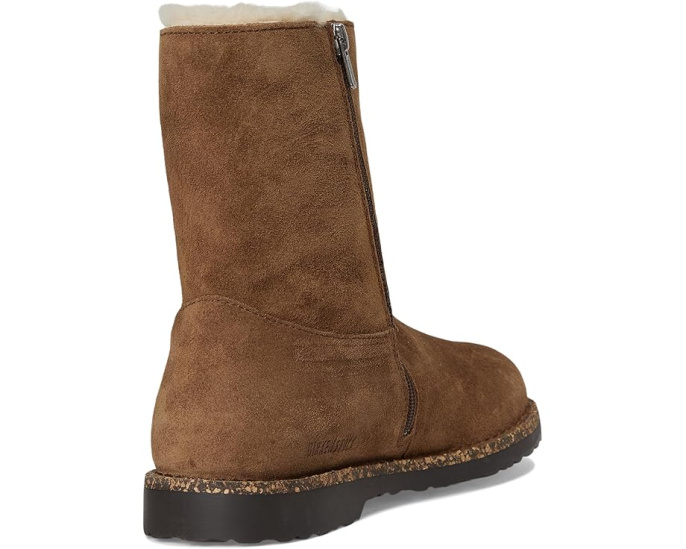Ботинки Birkenstock Uppsala Zip Shearling с овчиной на молнии