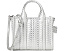 Металлическая сумка-тоут Marc Jacobs The Monogram Metallic Leather Crossbody Tote Bag
