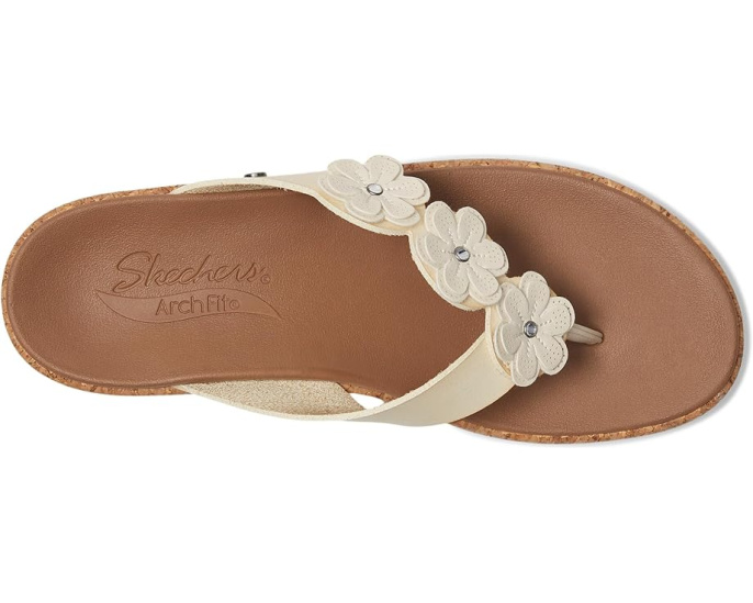 Босоножки Skechers Arch Fit Beverlee Rare Blossom с поддержкой свода стопы