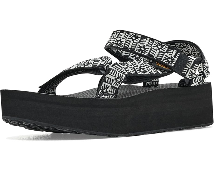 Сандалии Teva Flatform на платформе с ремешками из переработанного полиэстера
