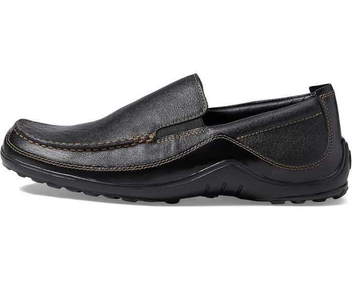 Мокасины Cole Haan Tucker Venetian из кожи с эластичными вставками