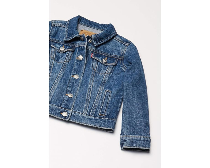 Детская джинсовая куртка в стиле Trucker от Levi's® Kids со светлым оттенком