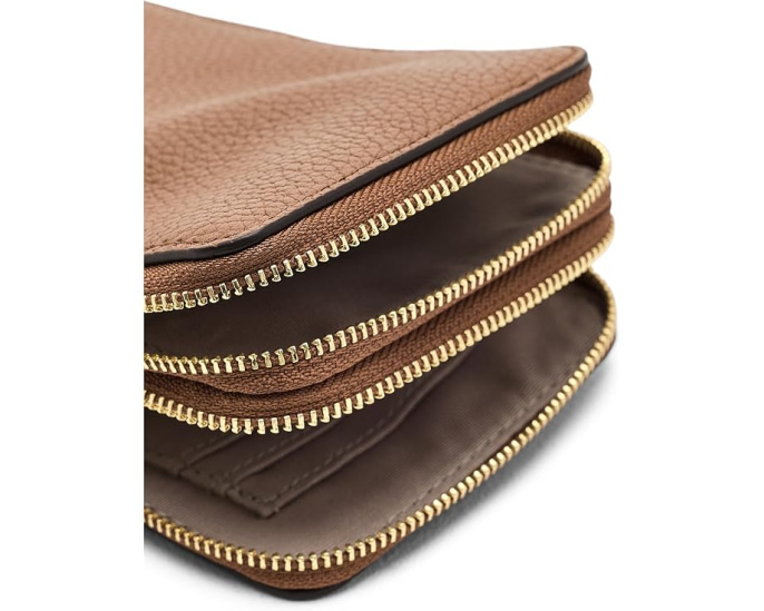 Небольшой клатч Jet Set North South Double Zip от MICHAEL Michael Kors на плечо