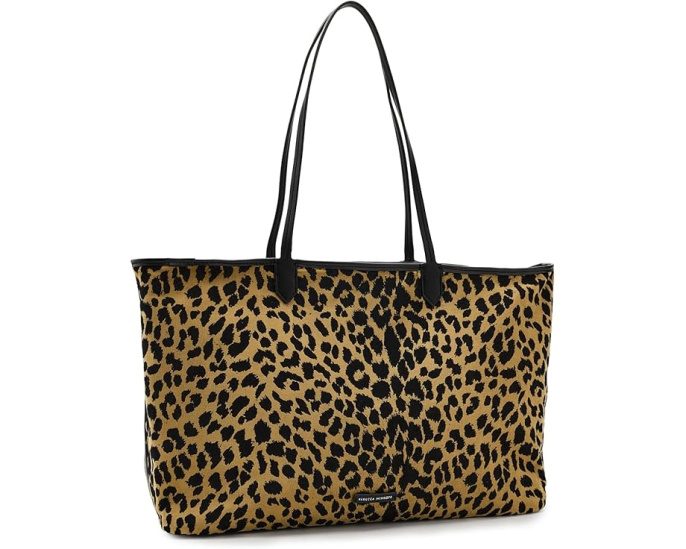 Сумка Rebecca Minkoff On The Move Tote с леопардовым принтом